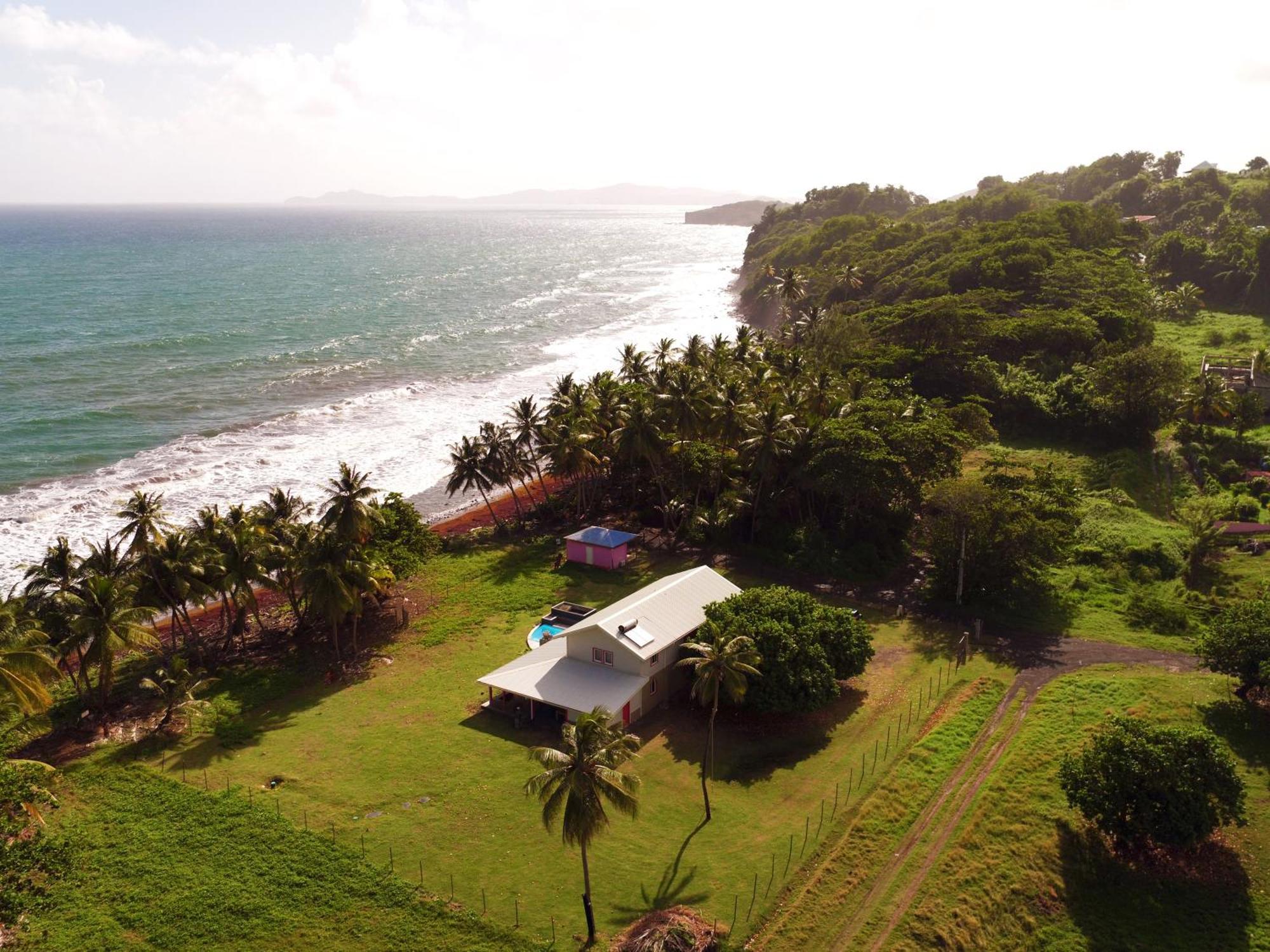 Maison D'O Baie De Saint-Jacques, Sur Une Plage Sauvage Sainte-Marie Exterior foto