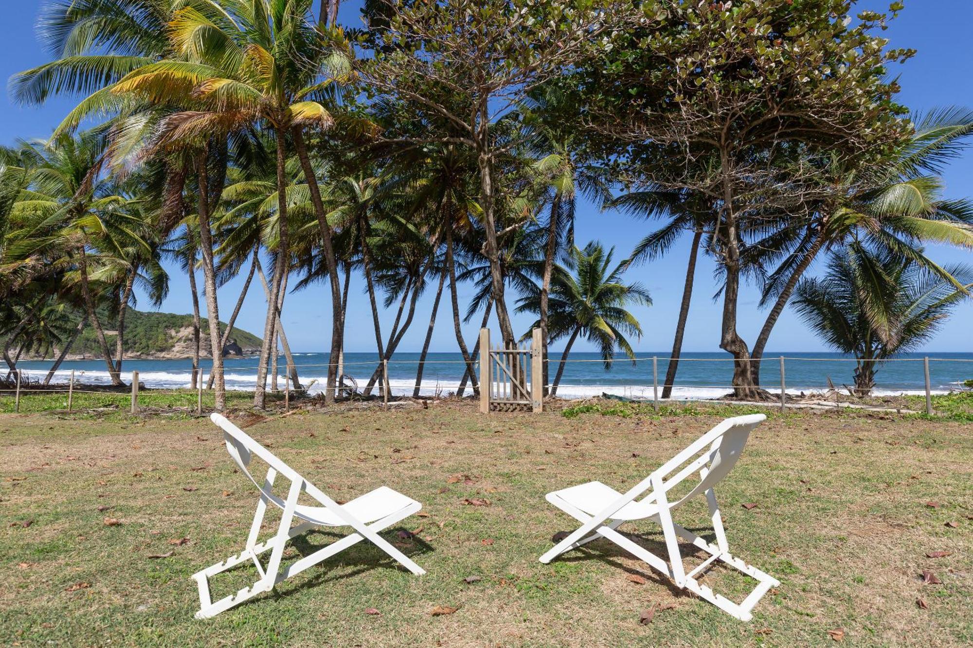 Maison D'O Baie De Saint-Jacques, Sur Une Plage Sauvage Sainte-Marie Exterior foto