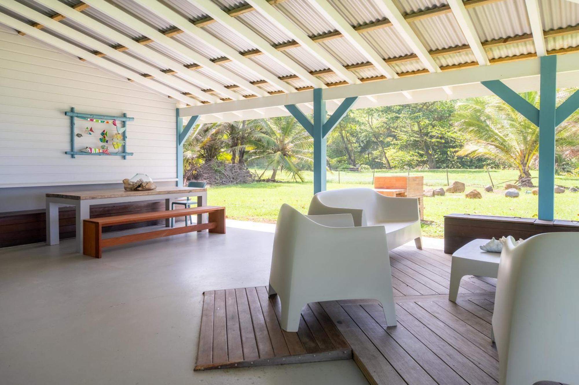Maison D'O Baie De Saint-Jacques, Sur Une Plage Sauvage Sainte-Marie Exterior foto